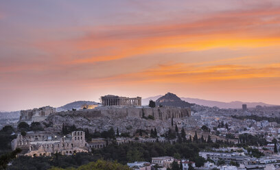 Ruinen der Akropolis, Athen, Attiki, Griechenland, Europa - CUF12655
