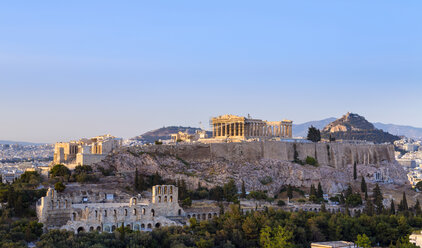 Ruinen der Akropolis, Athen, Attiki, Griechenland, Europa - CUF12658