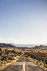 Empty road, Zion National Park, Springdale, Utah, USA - CUF12725