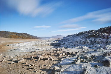 Trostlose geothermische Landschaft, Namaskard, Myvatn, Island - CUF13154