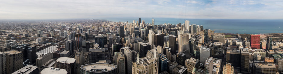 Blick auf Chicago vom Skydeck, Panoramablick, Chicago, Illinois, USA - ISF02436