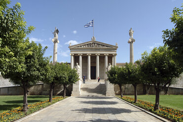 Akademie von Athen, Athen, Attiki, Griechenland, Europa - ISF03060