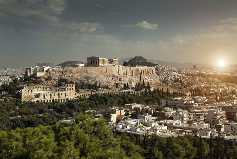 Parthenon, Athen, Griechenland, lizenzfreies Stockfoto