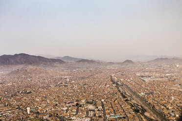 Luftaufnahme des Stadtbilds, Lima, Peru - ISF03497