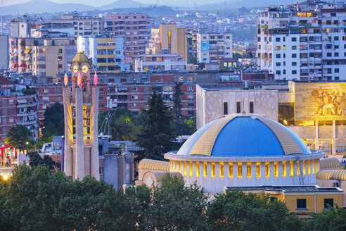 Albanien, Tirana, Auferstehungskathedrale, albanisch-orthodoxe Kirche - SIEF07769