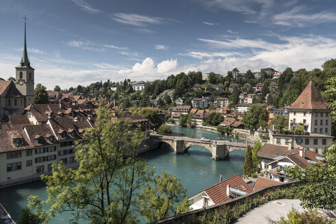 Höhenansicht von Bern, Schweiz, Europa - ISF05176