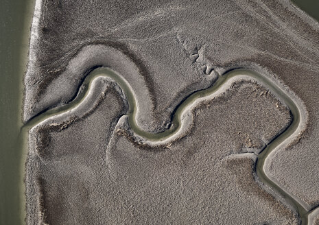 USA, Virginia, Luftaufnahme von Virginia Coast Reserve, Sumpfgebiet - BCDF00359