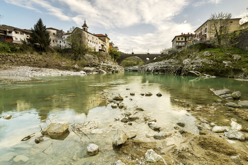 Slowenien, Slowenisches Litoral, Kanal ob Soci - FPF00160