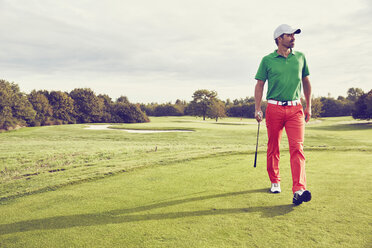 Golfer auf dem Golfplatz, Korschenbroich, Düsseldorf, Deutschland - CUF15260