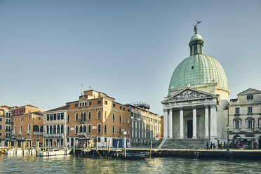 Kirche von San Simeone Piccolo am Wasser, Venedig, Italien - CUF16800