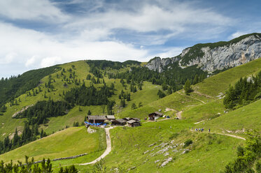 Österreich, Tirol, Maurach, Rofangebirge, Berghütten - UMF00818