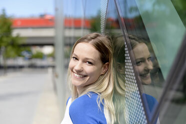 Portrait of smiling blond woman - BFRF01832