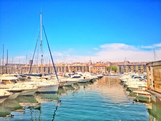 France, Marseille, marina - FRF00675