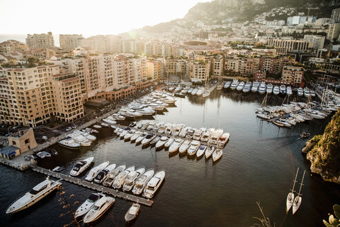 Blick auf den Jachthafen mit Yachten und Booten, Monte Carlo, Monaco - CUF21997