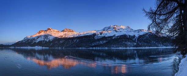 Winterlandschaft, Engadin, Schweiz, Panoramablick - CUF22097