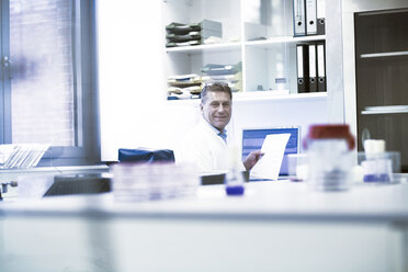 Happy scientist in laboratory - CUF22594