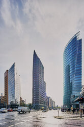 Cityscape with three skyscrapers, Berlin, Germany - CUF23087