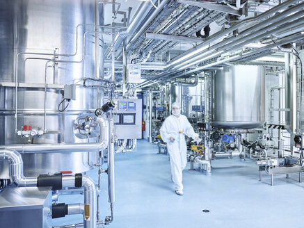 Chemist in a chemical factory - CVF00730