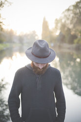 Young man wearing hat - CUF24054