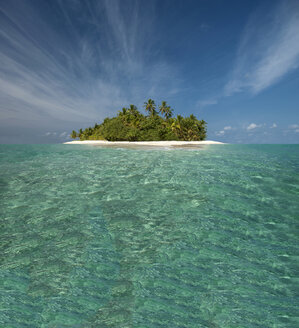 Tropical island, Ari Atoll, Maldives - CUF25565