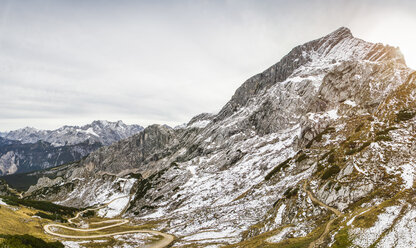 Blick auf die Alpspitze vom Osterfelderkopf aus gesehen, Garmisch-Partenkirchen, Bayern, Deutschland - CUF28407