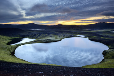 Veidivotn Lake, Highlands of Iceland - CUF30996