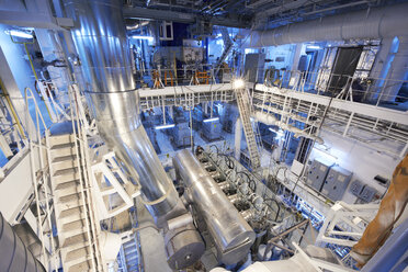 Engine room of container ship, GoSeong-gun, South Korea - CUF31060