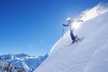 Skier, Chamonix, France - CUF31228