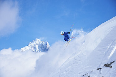 Skifahrer, Chamonix, Frankreich - CUF31279
