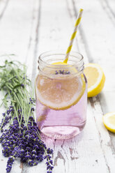 Homemade lavender lemonade with lemon - LVF07091