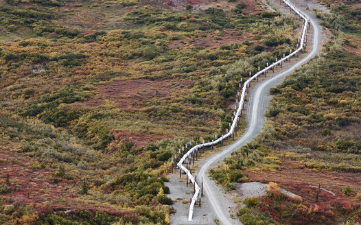 USA, Alaska, Ölpipeline - CVF00838