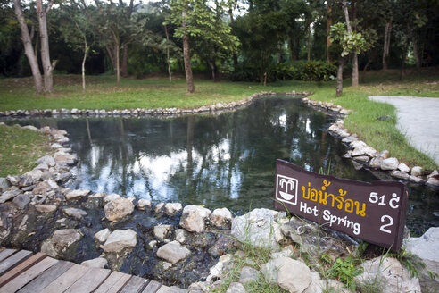Thailand, Chiang, Dao, Pong Arng Heiße Quelle im Pha Daeng National Park - ZCF00626