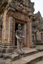 Thailand, Provinz Buri Ram, Khmer-Tempel, Prasat Phanom Rung, Tempel und Skulptur - HLF01093