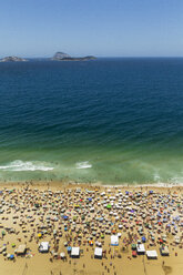 Ipanema-Strand und Urlaubermassen, Rio De Janeiro, Brasilien - CUF32490