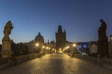 Karlsbrücke, Prag, Tschechische Republik - CUF32502