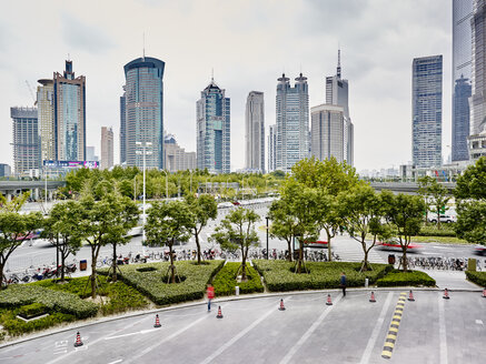 Finanzviertel, Pudong, Shanghai, China - ISF10759