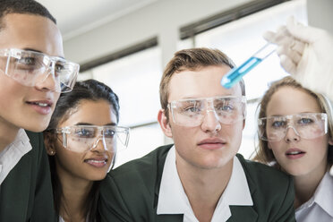 Studenten beim Experimentieren im Labor - ISF10933