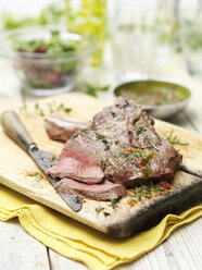 Cowboy-Steak mit Chimmichurri-Dressing - ISF11126