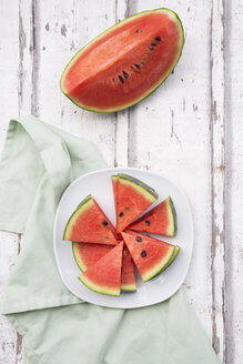 Wassermelone in Scheiben geschnitten - LVF07115