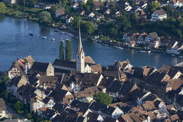 Switzerland, Canton of Schaffhausen, Stein am Rhein, old town - ELF01886