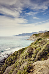 Blick auf die Küstenlinie, Big Sur, Kalifornien, USA - ISF12830