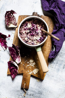 Risotto with radicchio, red wine and pancetta - SBDF03604