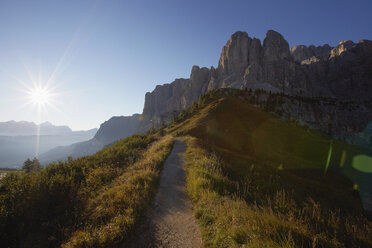 Bergwanderweg, Grödner Joch, Südtirol, Italien - ISF14322