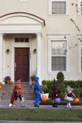 Children going trick or treating - ISF14340