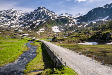 Schweiz, Kanton Uri, Tremola, Gotthardpass - STSF01645