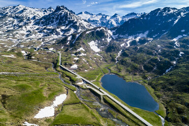 Schweiz, Kanton Uri, Tremola, Gotthardpass - STSF01647