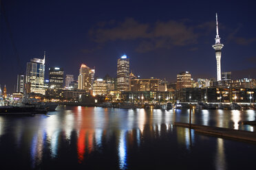 Auckland at night, New Zealand - CUF35063