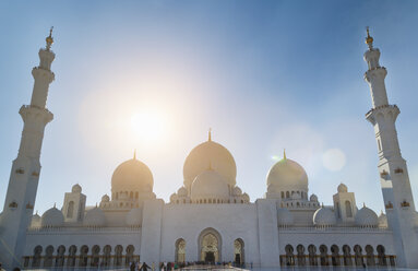 Sheikh Zayed Mosque at daytime, Abu Dhabi, United Arab Emirates - CUF35580
