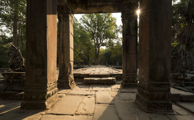 Ostterrasse, Tempel von Banteay Kdei, Angkor, Siem Reap, Kambodscha, Indochina, Asien - CUF35597