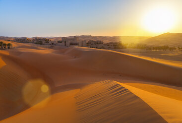 Wüste Rub al-Khali, leeres Viertel, Wüste Liwa, Qasr Al Sarab Desert Resort, Vereinigte Arabische Emirate - CUF35641